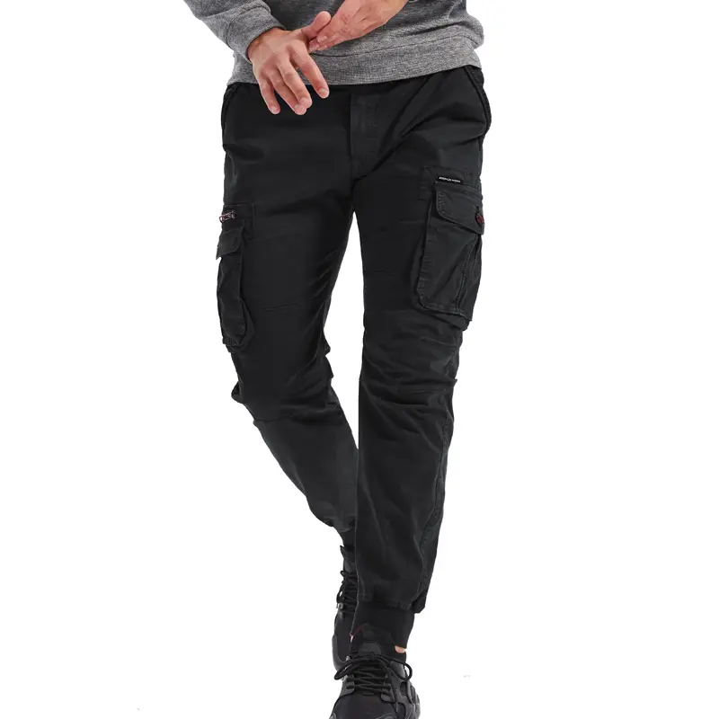 Men's Cargo Pants Multi Pockets Trousers