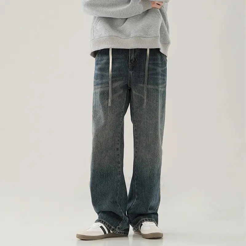Retro Washed Work Jeans