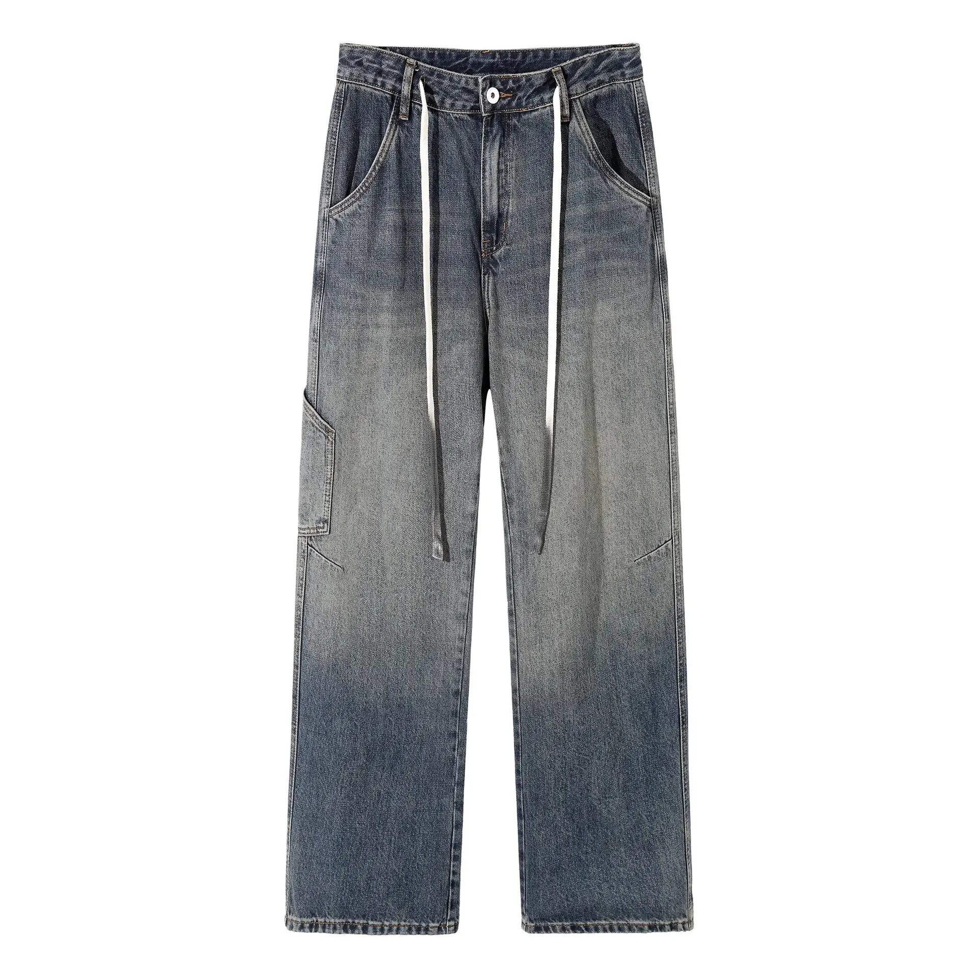 Retro Washed Work Jeans