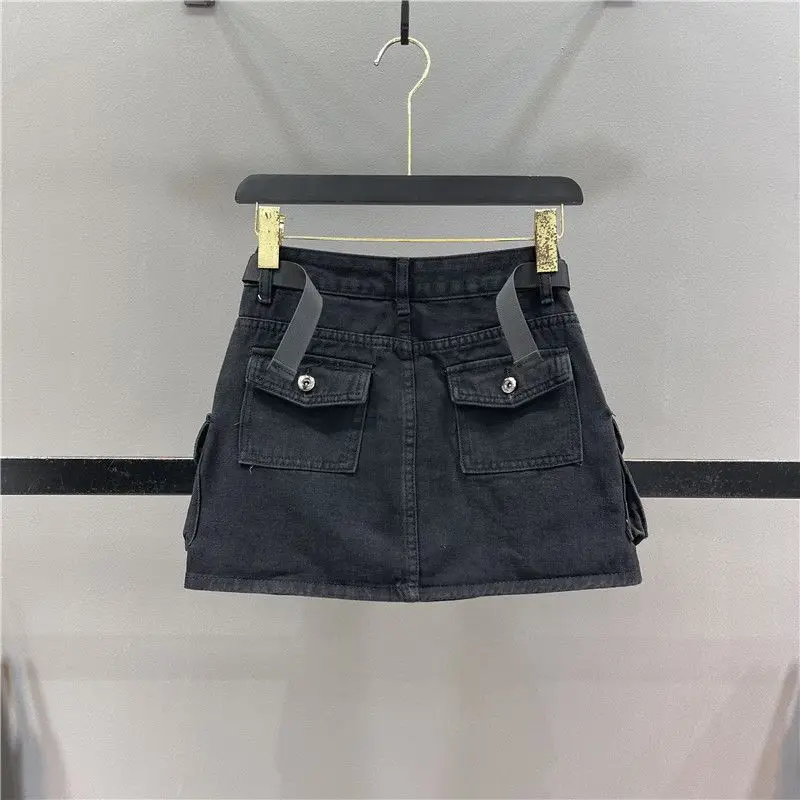 Women's Low Waist Button Bodycon ...