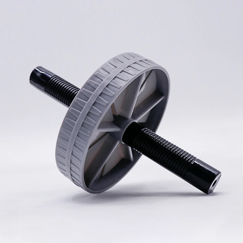 Workout Ab Roller Wheel Non-Slip Abdominal Roller Abdominal Trainer Abdominal Exerciser Strengthen Muscle Exercise Equipment