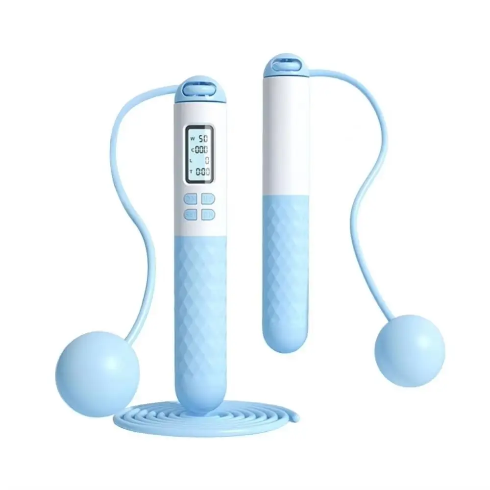 Useful Cordless Ropeless Jump Rope With Counter Anti-Skid Counting Skipping Rope Smart