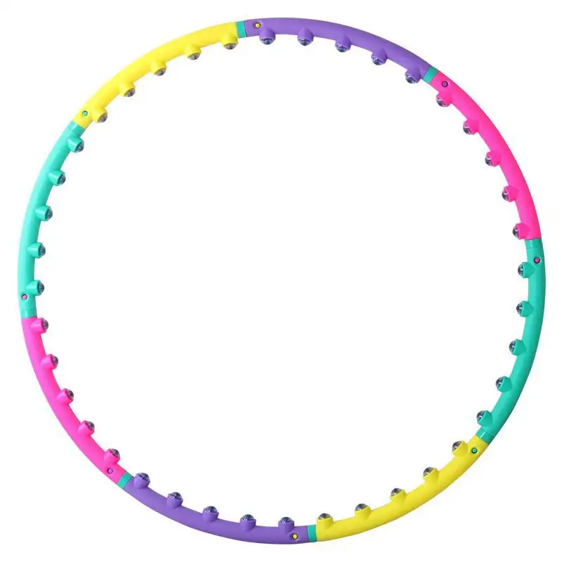 Adjustable Sport Hoops Abdominal Thin Waist Exercise Detachable Massage Hoops Fitness Equipment Gym Home Training