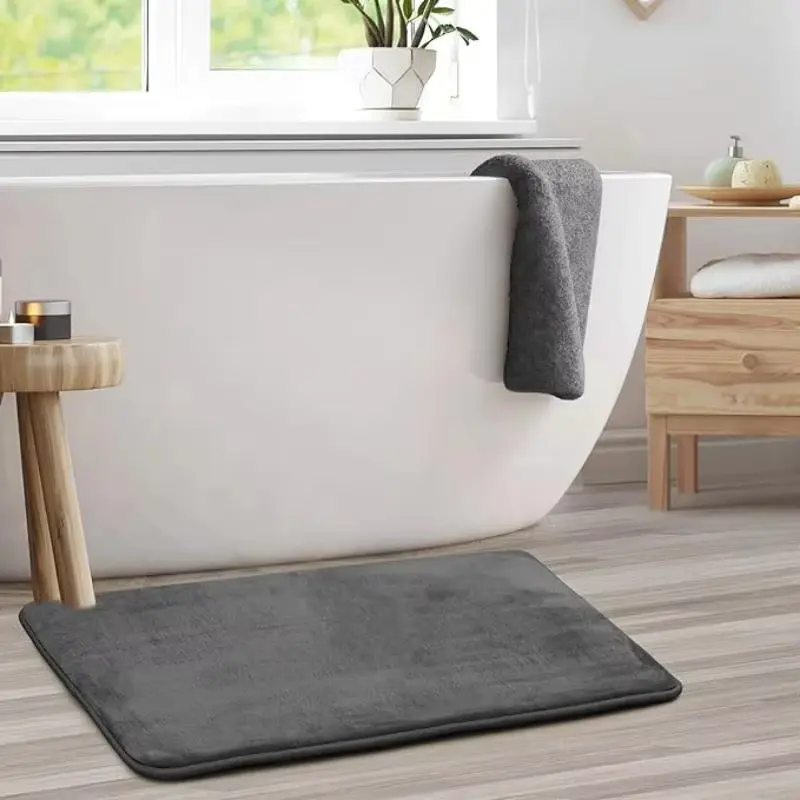 Super Absorbent Waterproof Bathroom Door Mat