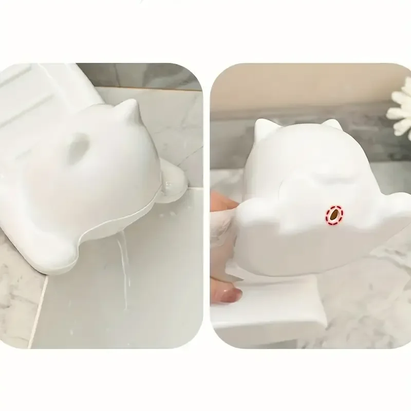 Cute Creative Portable Household Soap Box Bathroom Storage Rack