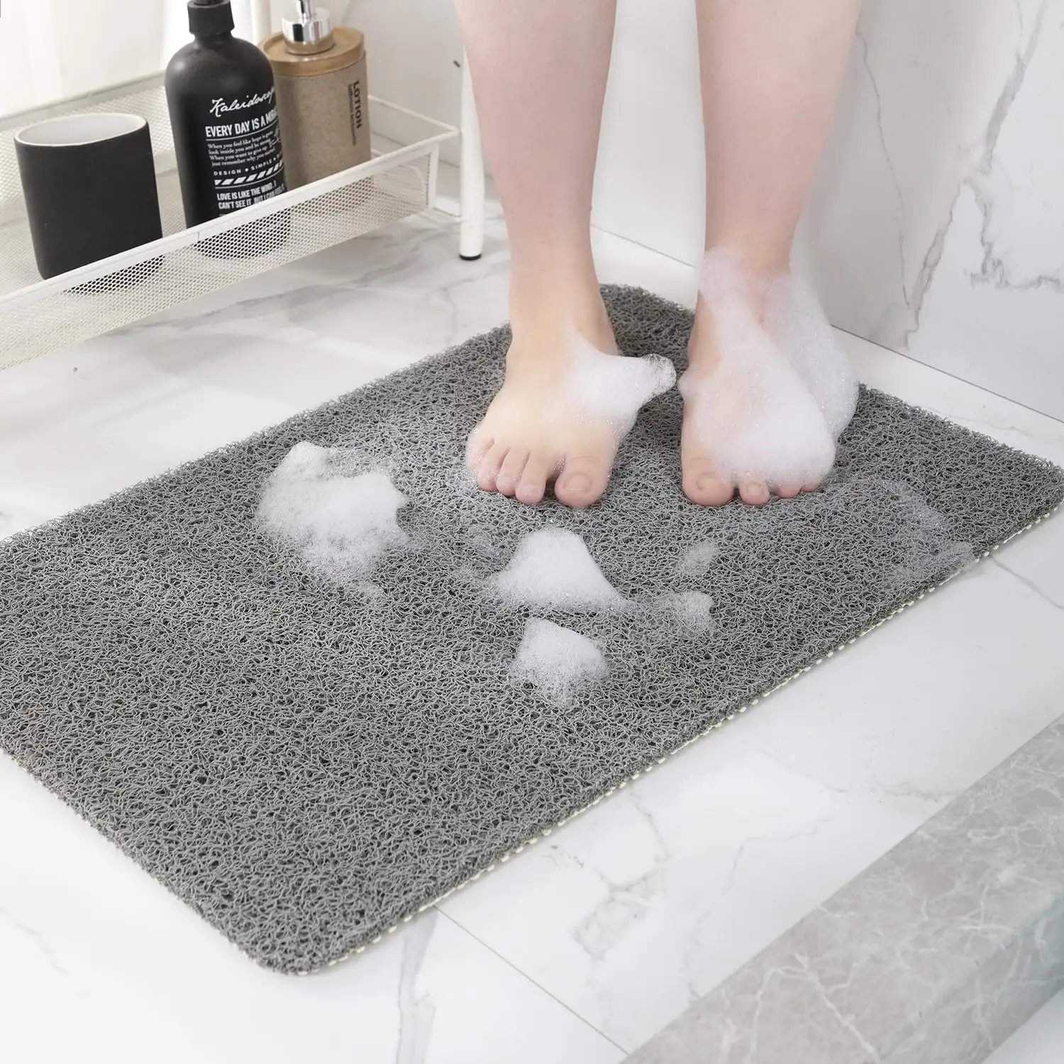Non Slip Bathroom Mat Super Comfortable Shower Floor Mat
