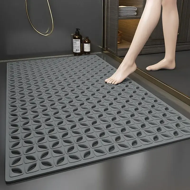Waterproof Easy To Clean Non Slip Bathroom Floor M...