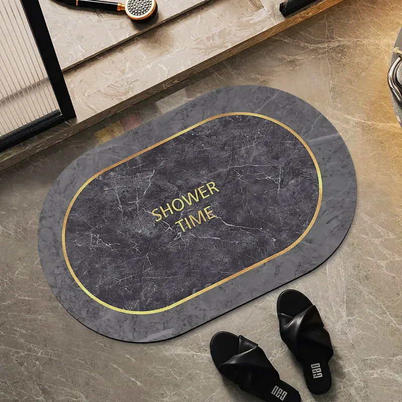 Modern Bathroom Floor Mats With Anti Slip Design