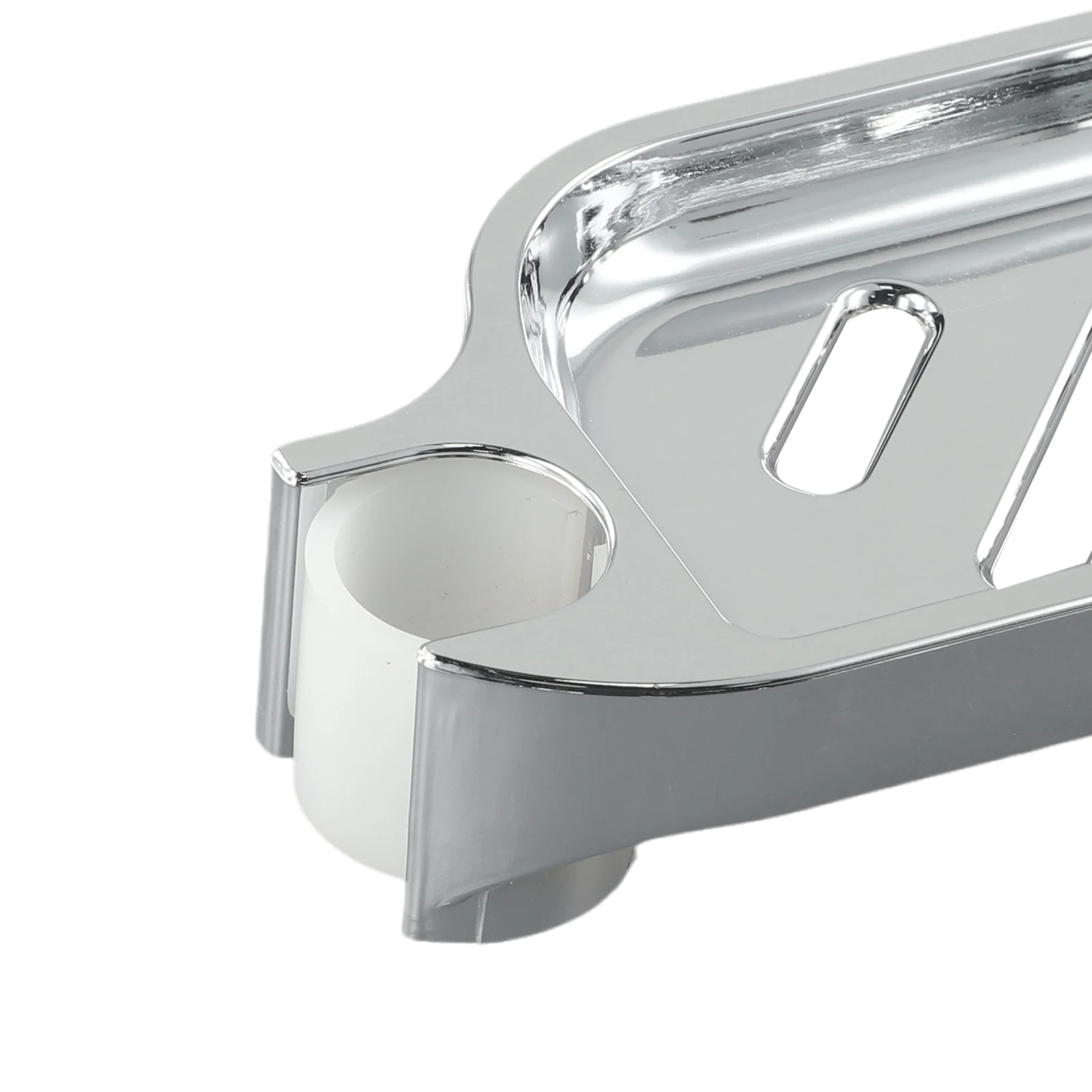 Wall-Mounted Liftable Shower Soap Tray With Hollow Drainage Design