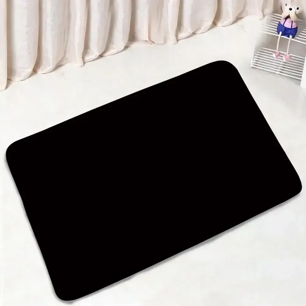 Bathroom Floor Mat Modern Minimalist Solid Color H...