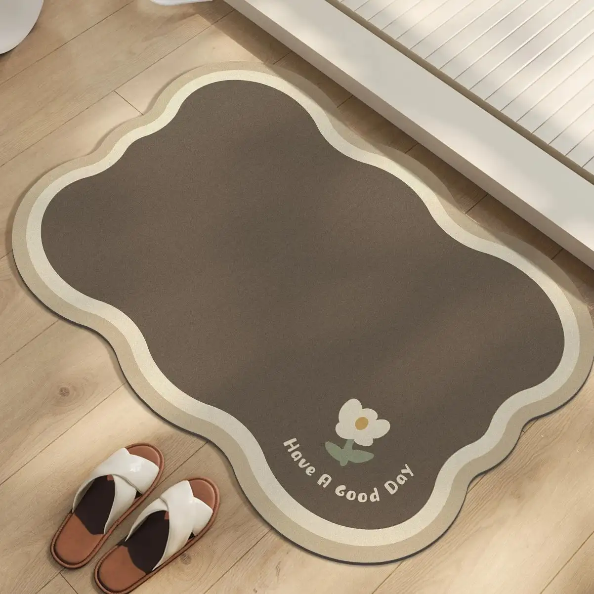 Super Anti Slip Bathroom Floor Mat Quick Absorbing...
