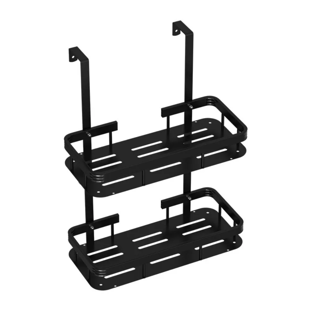 Stainless Steel Shower Storage Rack Double Layer B...