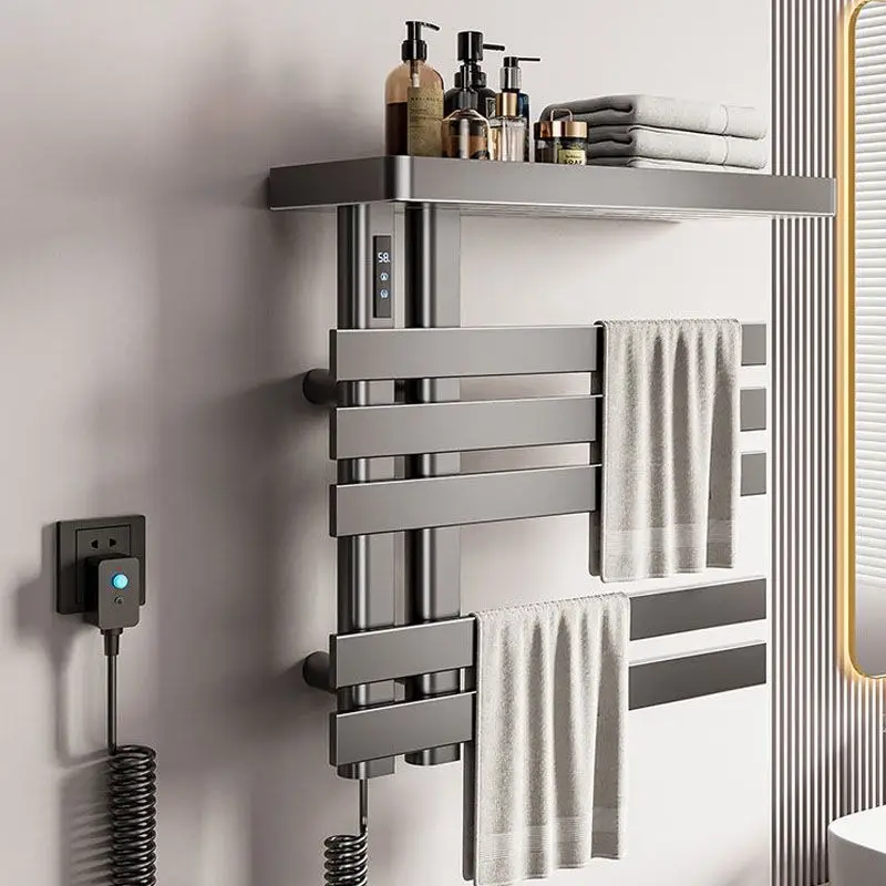 Household Electric Towel Rack Modern Waterproof Th...