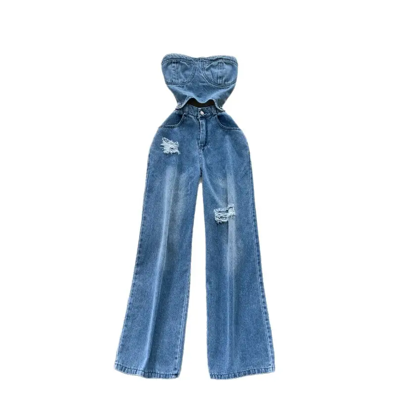 Women's Denim Jumpsuit Jeans