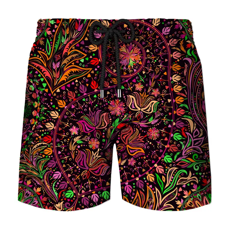 Printed Shorts For Men Fashion Casual Short