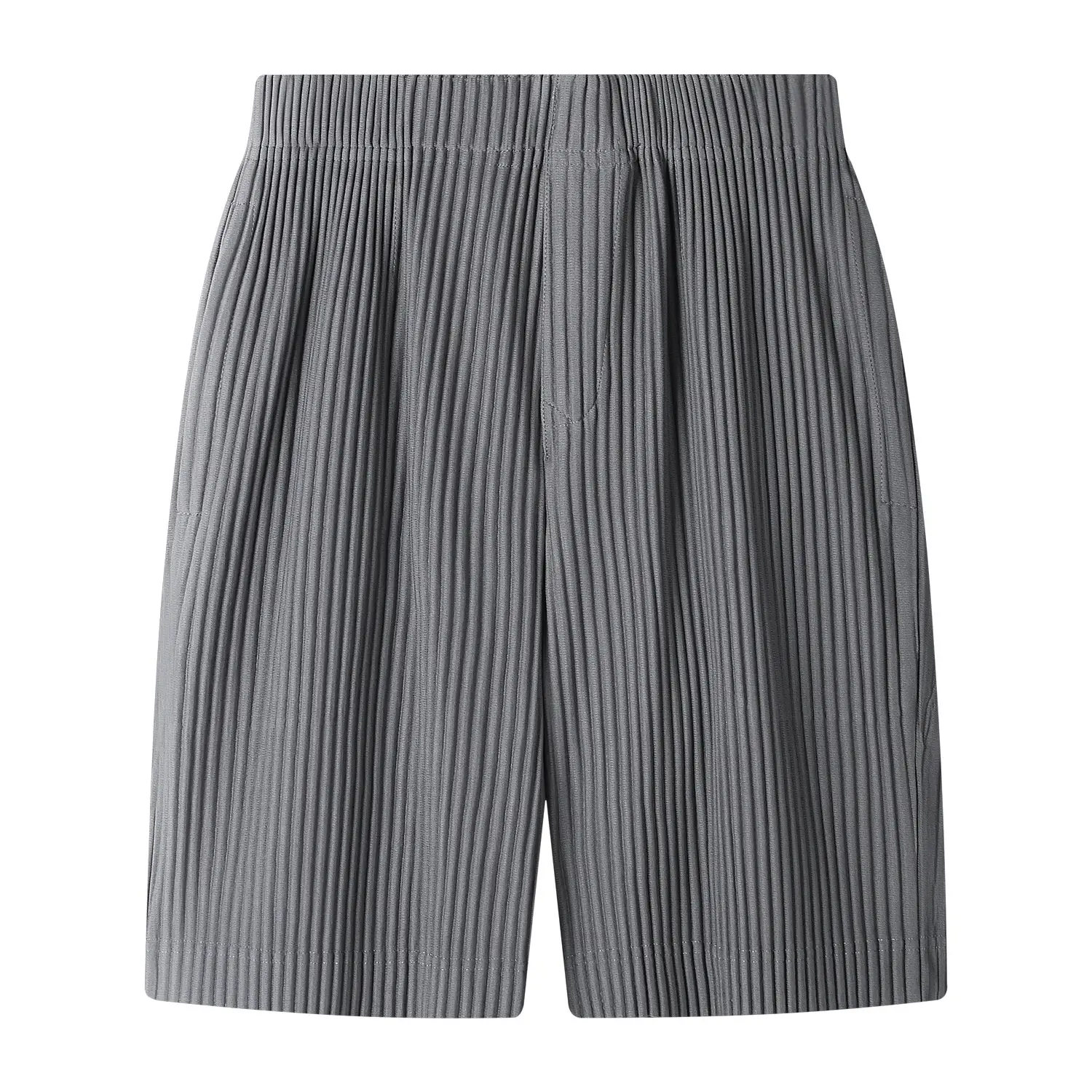 Pleated Shorts For Men Five-Point Pants Baggy Casual Sports Shorts