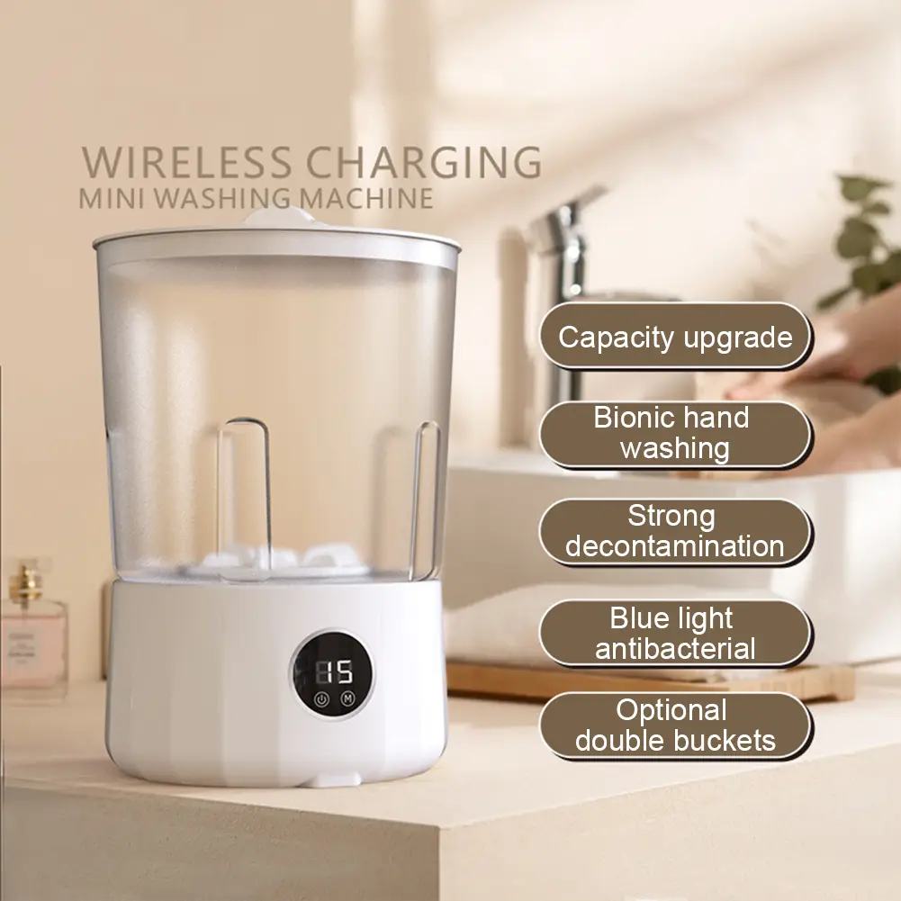Portable Mini Washer Cordless Laundry Washer
