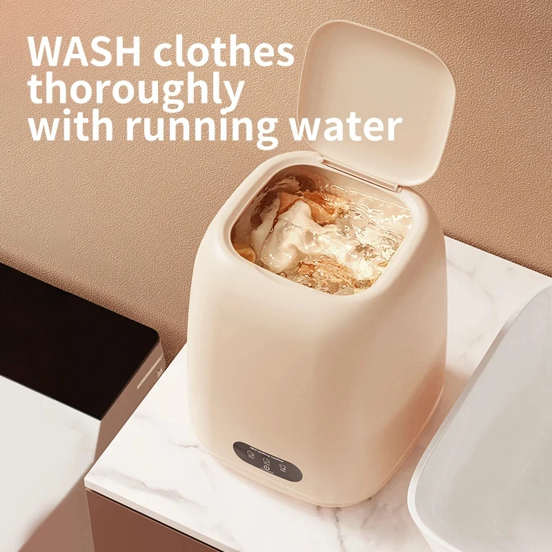 Small Washing Machine Mini Washer Fully Automatic Portable Washing Machine with Spin Dryer