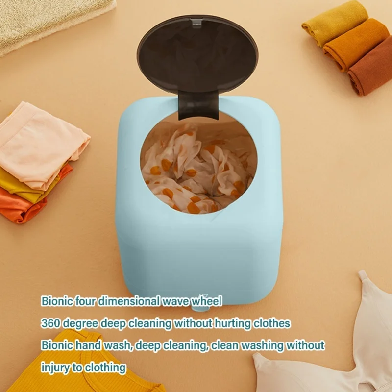 Automatic Portable Washing Machine Mini Laundry Washer 3 Gear Timer