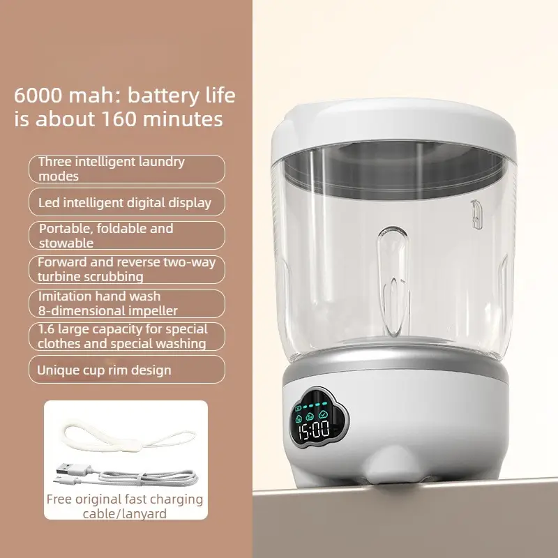 Foldable Mini Washing Machine Portable Home Clothes Socks Underwear Cleaning Washing Machine Travel Washing Machine