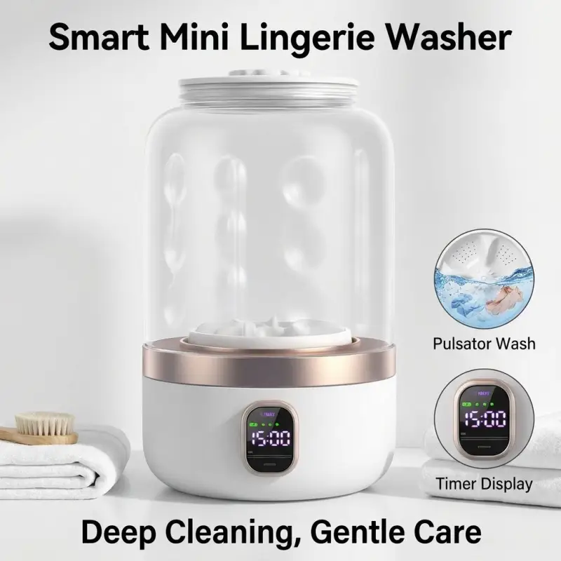 Portable Washing Machine for Underwear Socks Panties Washer