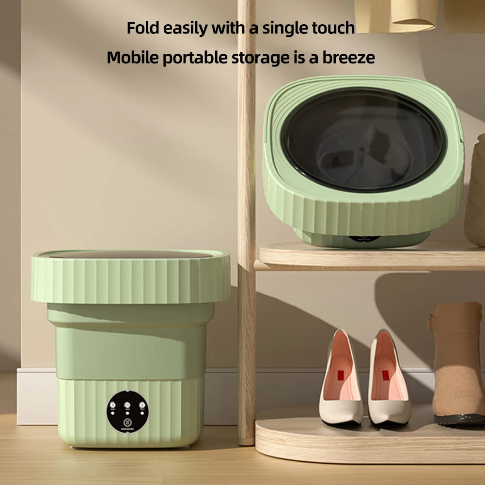 Automatic Clothes Washing Machine Turbine Washing Machine Space-Saving Lightweight
