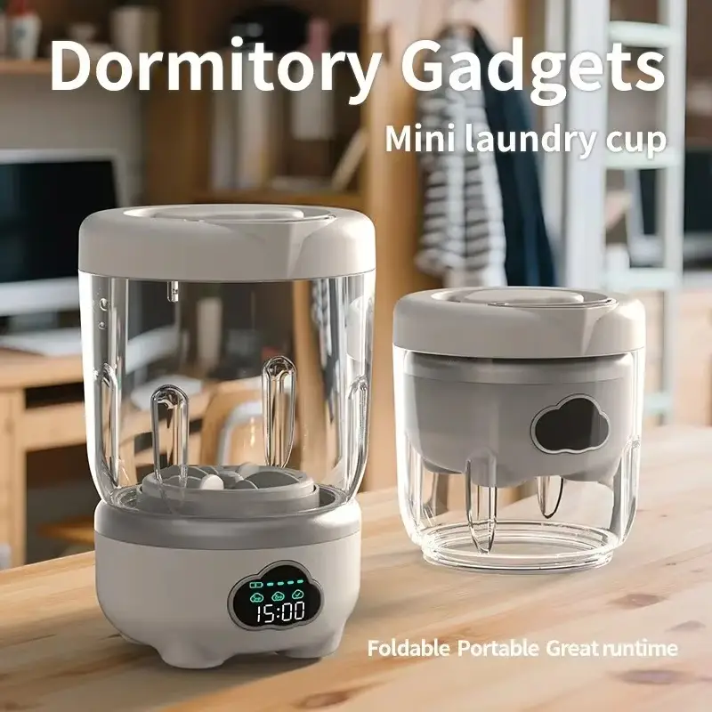 Foldable Mini Washing Machine Portable Home Clothes Socks Underwear Cleaning Washing Machine Travel Washing Machine