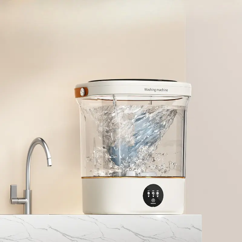 Mini Electric Washing Machine for Home Student Dormitory Underwear Cleaner Socks Washing Machine