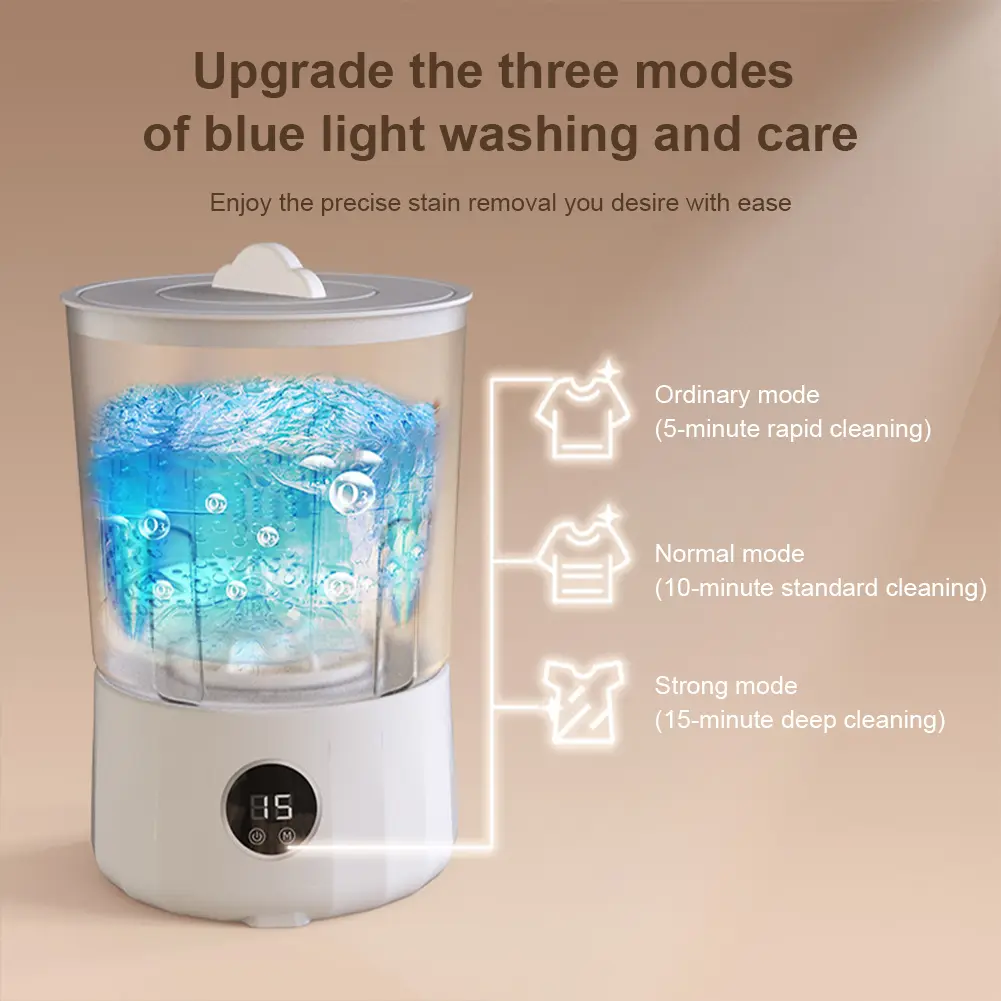 Portable Mini Washer Cordless Laundry Washer
