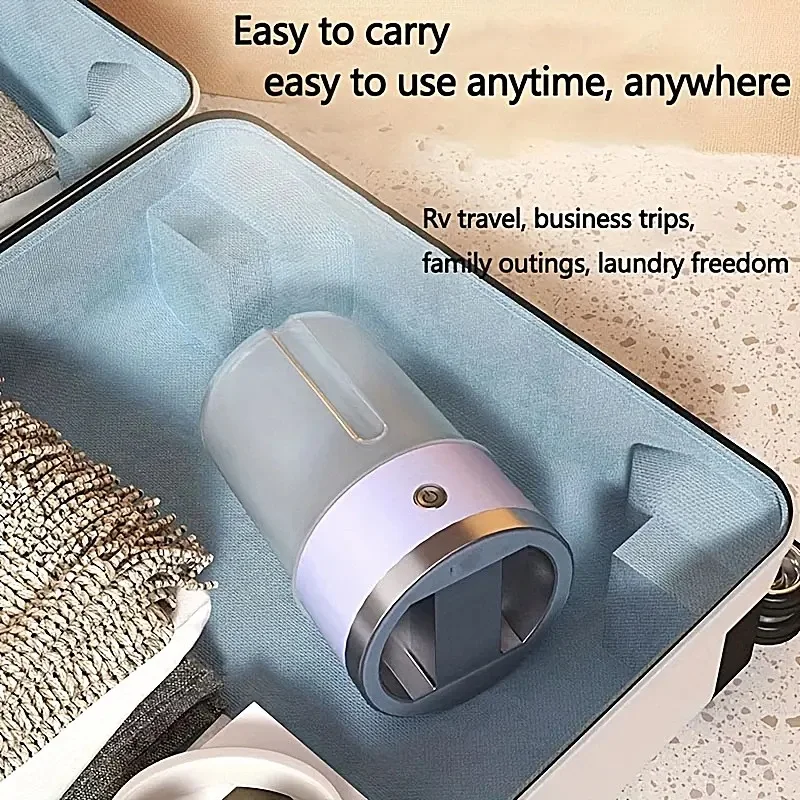 Portable Automatic Washing Machine a Compact Washing Machine for Washing Underwear and Socks