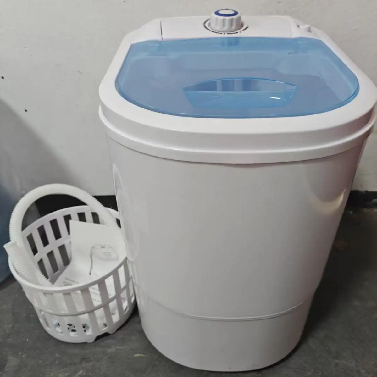 Laundry Washing Machine for Household Use Semi-automatic Dual-purpose Spin Drying and Wash Clothes and Underwear