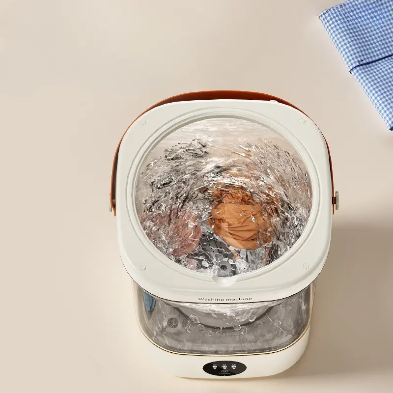 Mini Electric Washing Machine for Home Student Dormitory Underwear Cleaner Socks Washing Machine