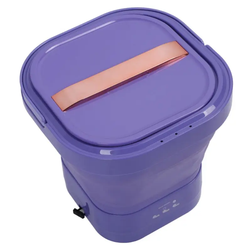 Rechargeable Foldable Washing Machine Compact Mini Washer Dryer
