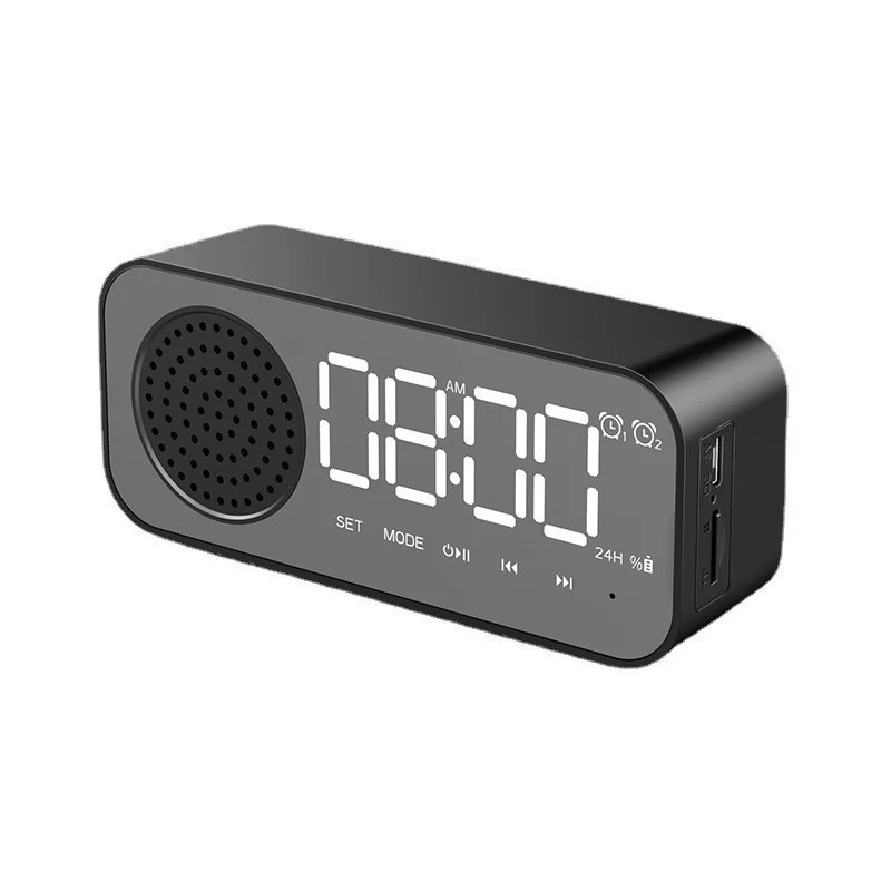 Desktop Alarm Clock Bluetooth Wireless Audio Mini ...