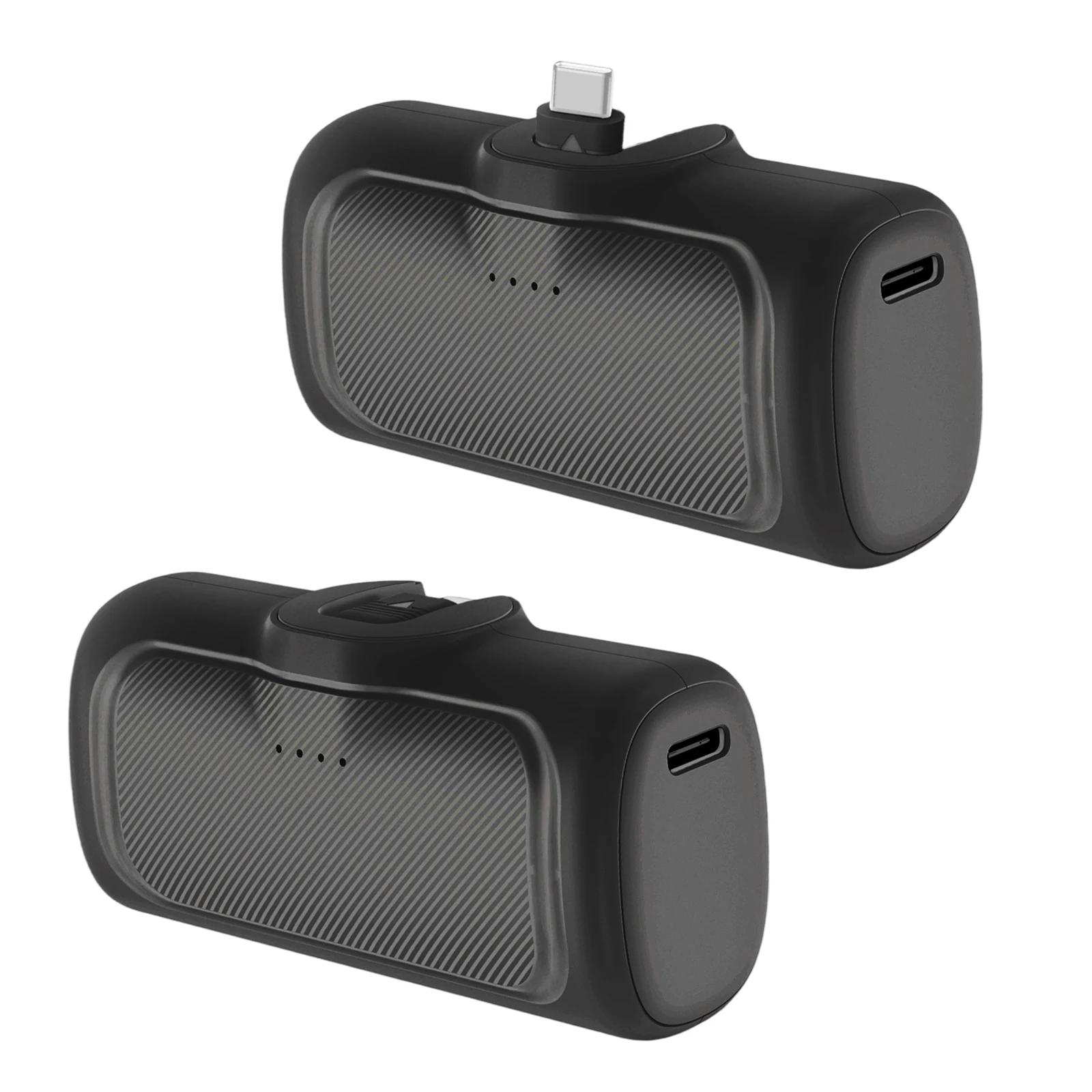 Mini Power Bank Fast Charging Portable External Battery With Cables