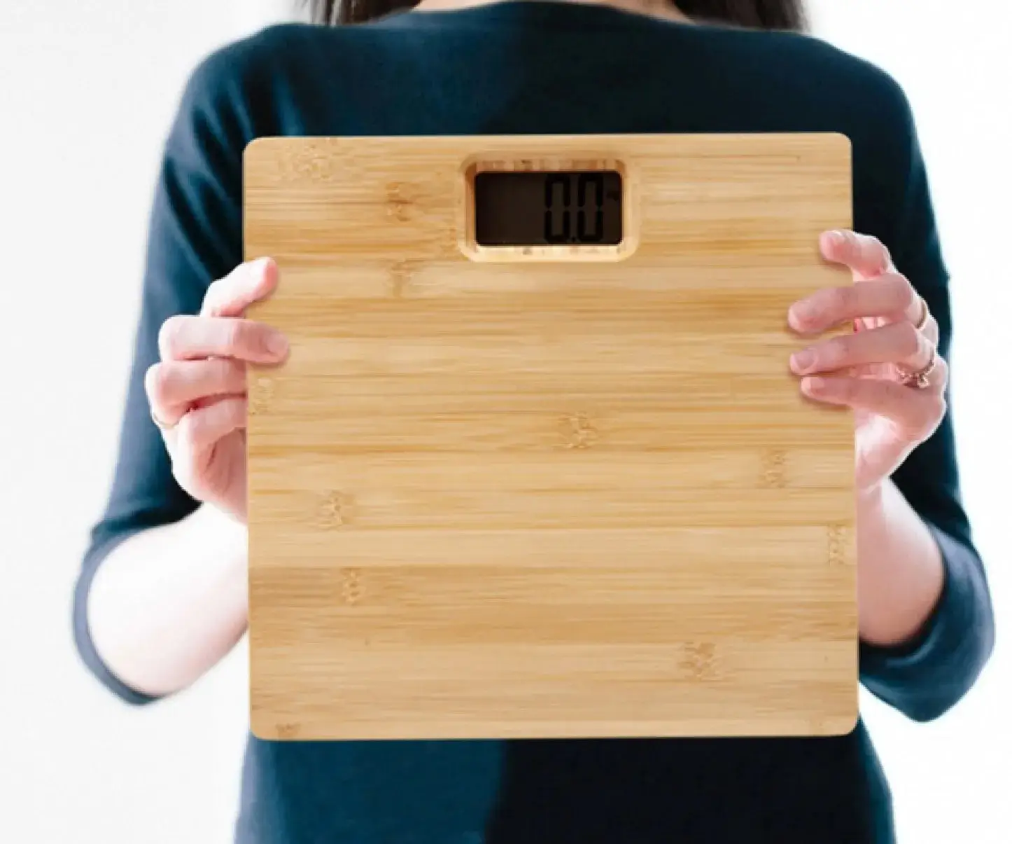 Drop-Resistant Wooden Precision Smart Body Fat Sca...