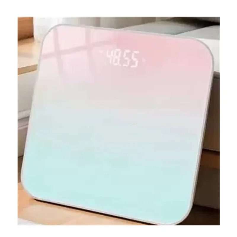 Gradient Color Smart Electronic Scale With Digital Display.