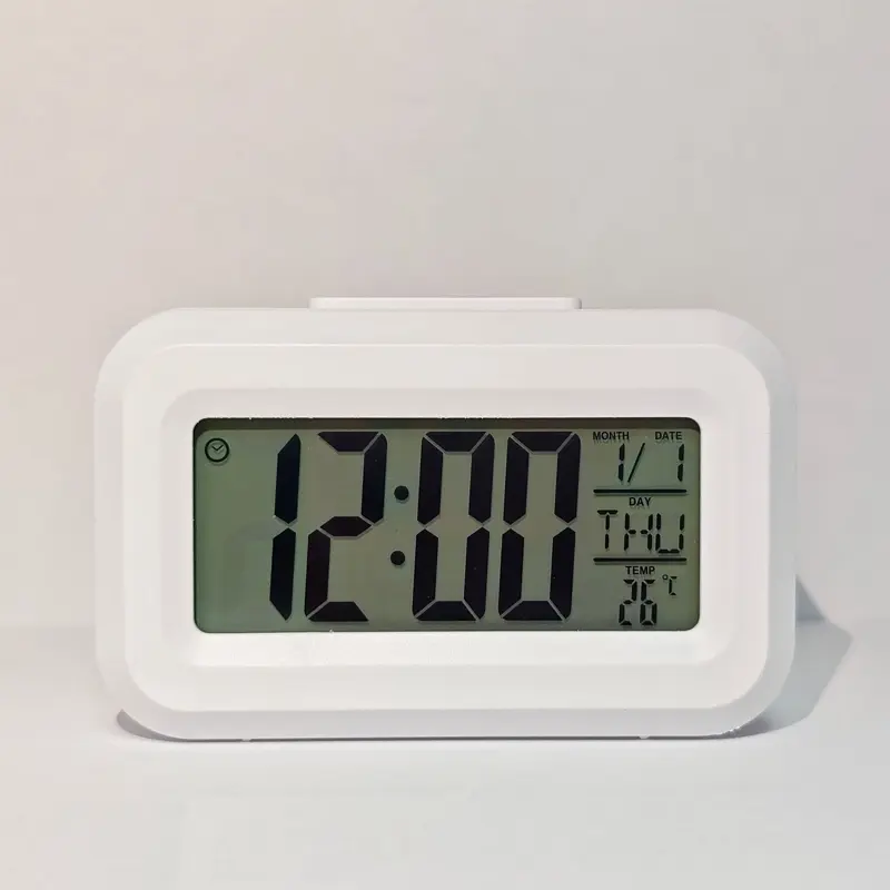 Smart Clock Alarm Clock Desktop Silent Bedside Electronic Small Alarm Clock