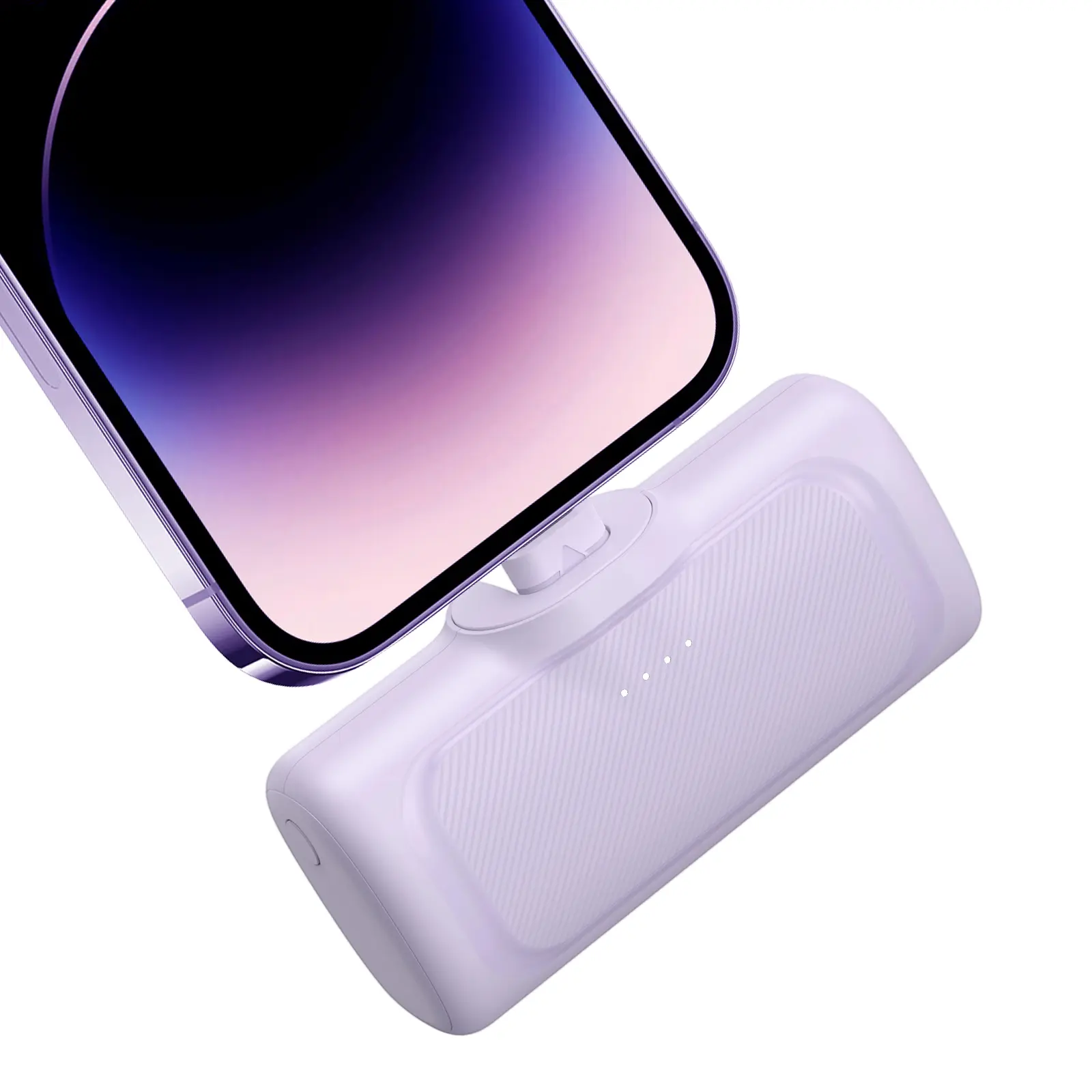 Mini Power Bank Fast Charging Portable External Battery With Cables