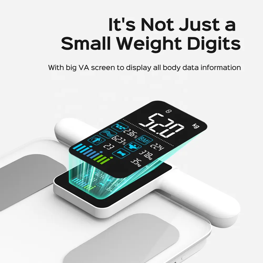 Eight-Electrode Body Fat Scale For Home Use