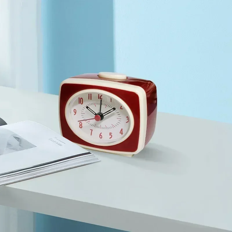 Alarm Clock Battery-Powered Desktop Decoration Clock Home