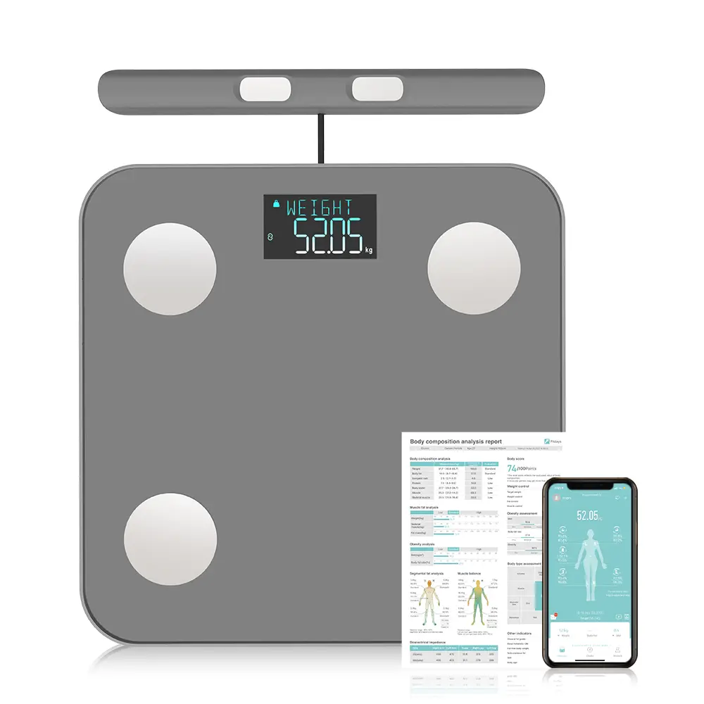 Smart Body Fat Scale At The Gym