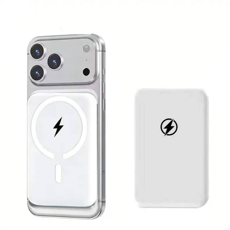 Ultra Thin Magnetic Power Bank Wired Fast Charging