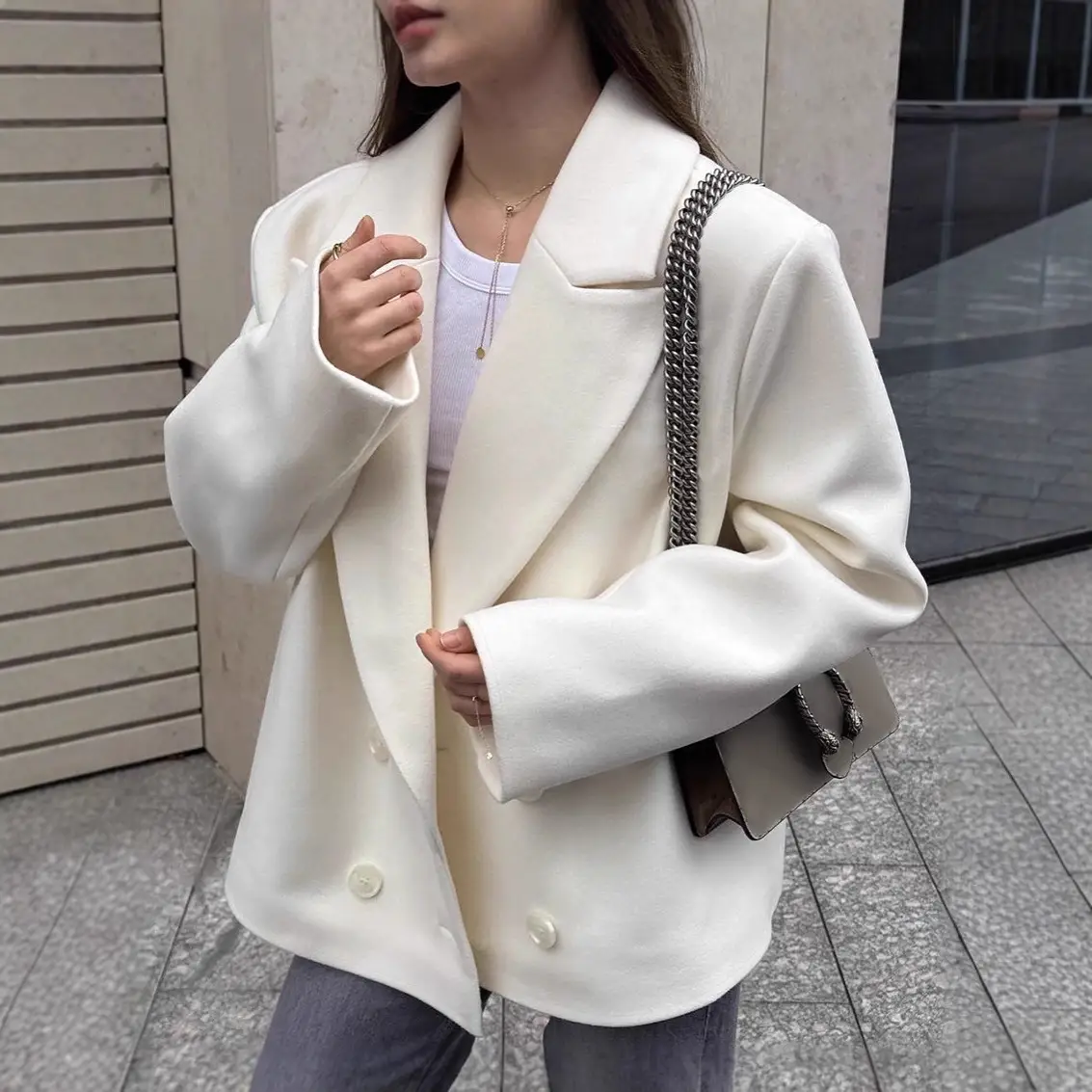 Women Coat Jaket Lap...
