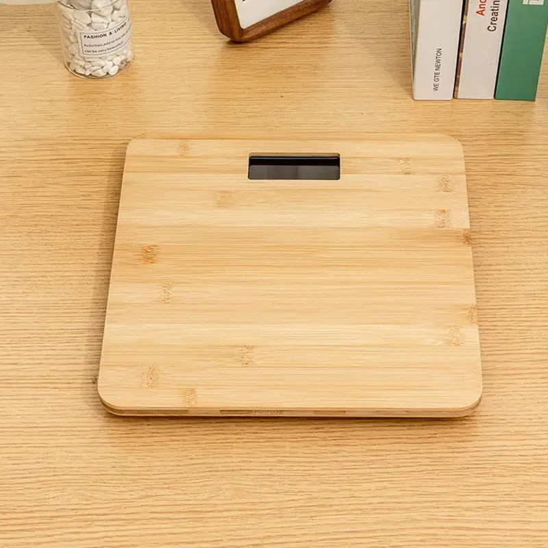 Drop-Resistant Wooden Precision Smart Body Fat Scale