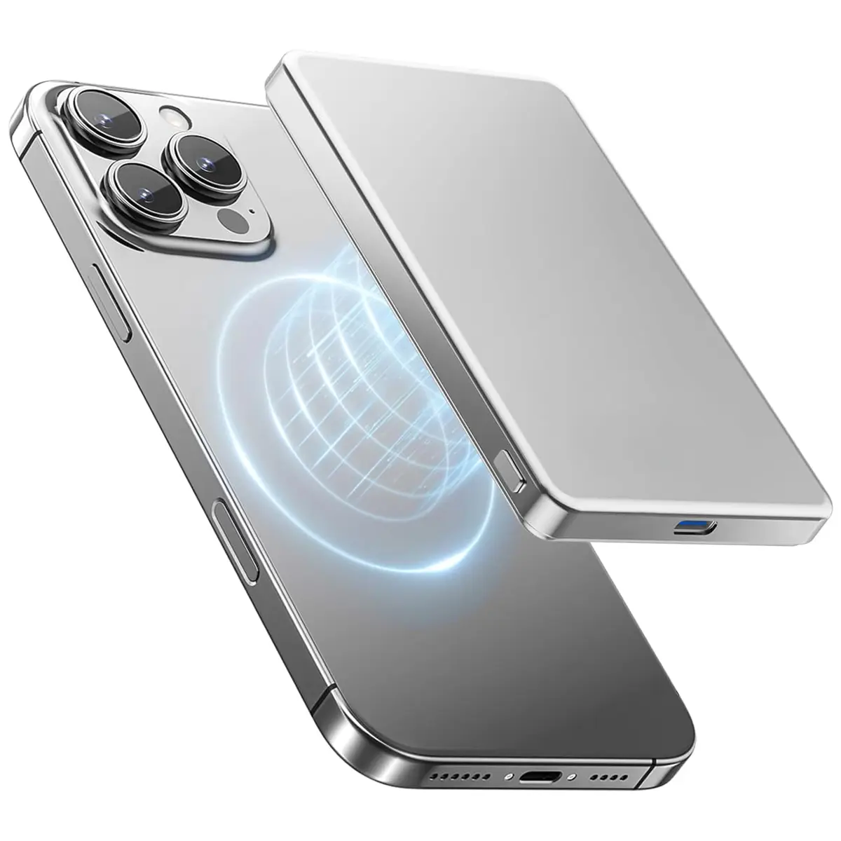 Wireless Power Bank Portable Fast Charging External Battery