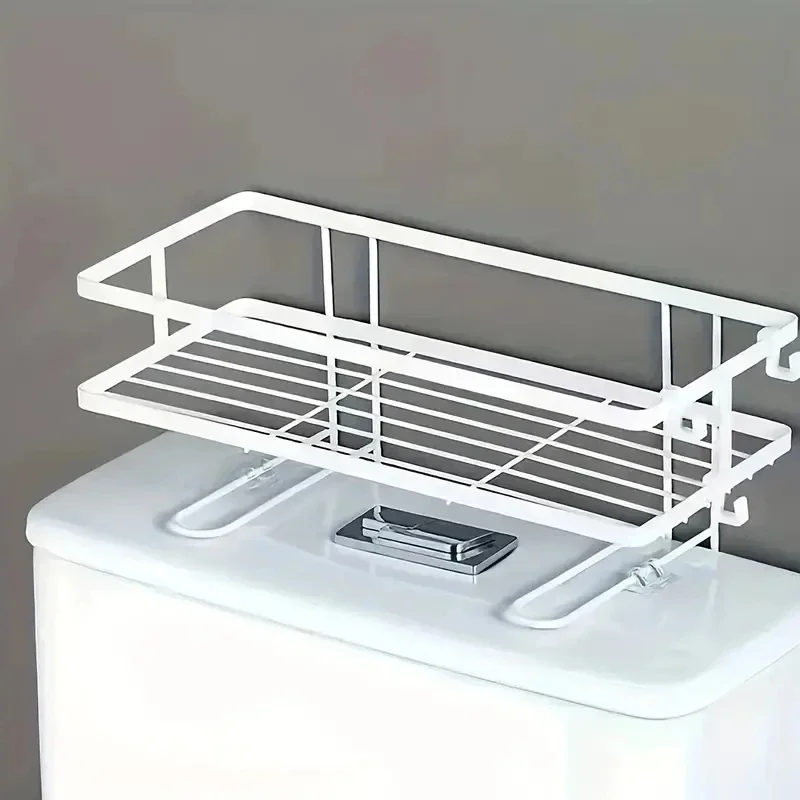 Toilet Storage Shelf Bathroom Storage Organizer Ba...