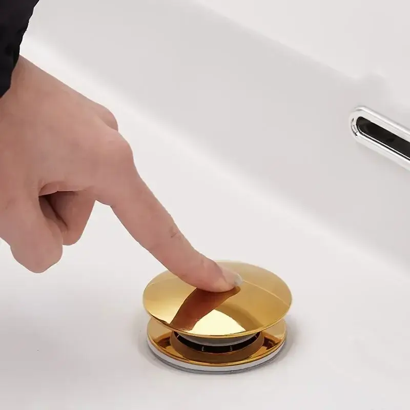 Bathroom Basin Drain Bottle Trap Modern Pop Up Fil...