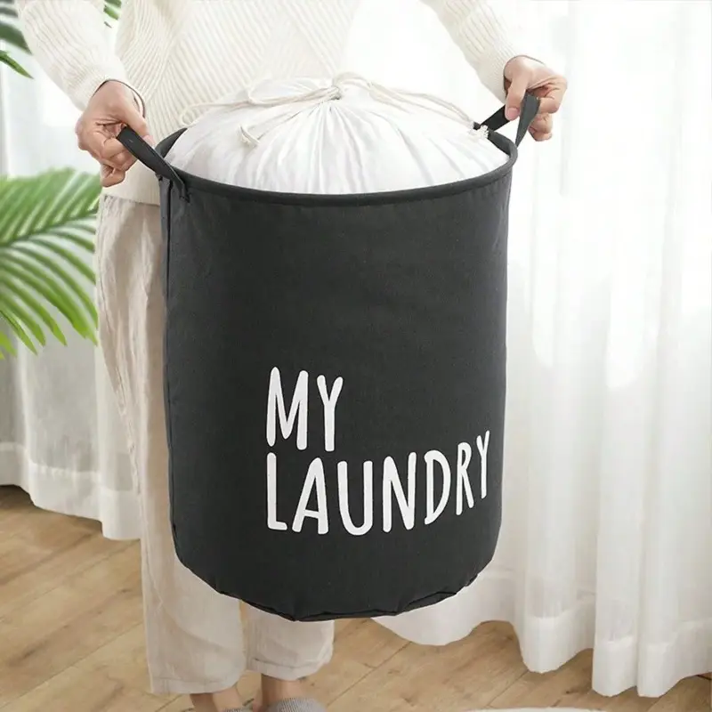 Foldable Laundry Hamper Large Capacity Clothes Storage Basket Collapsible Dirty Clothes Organizer