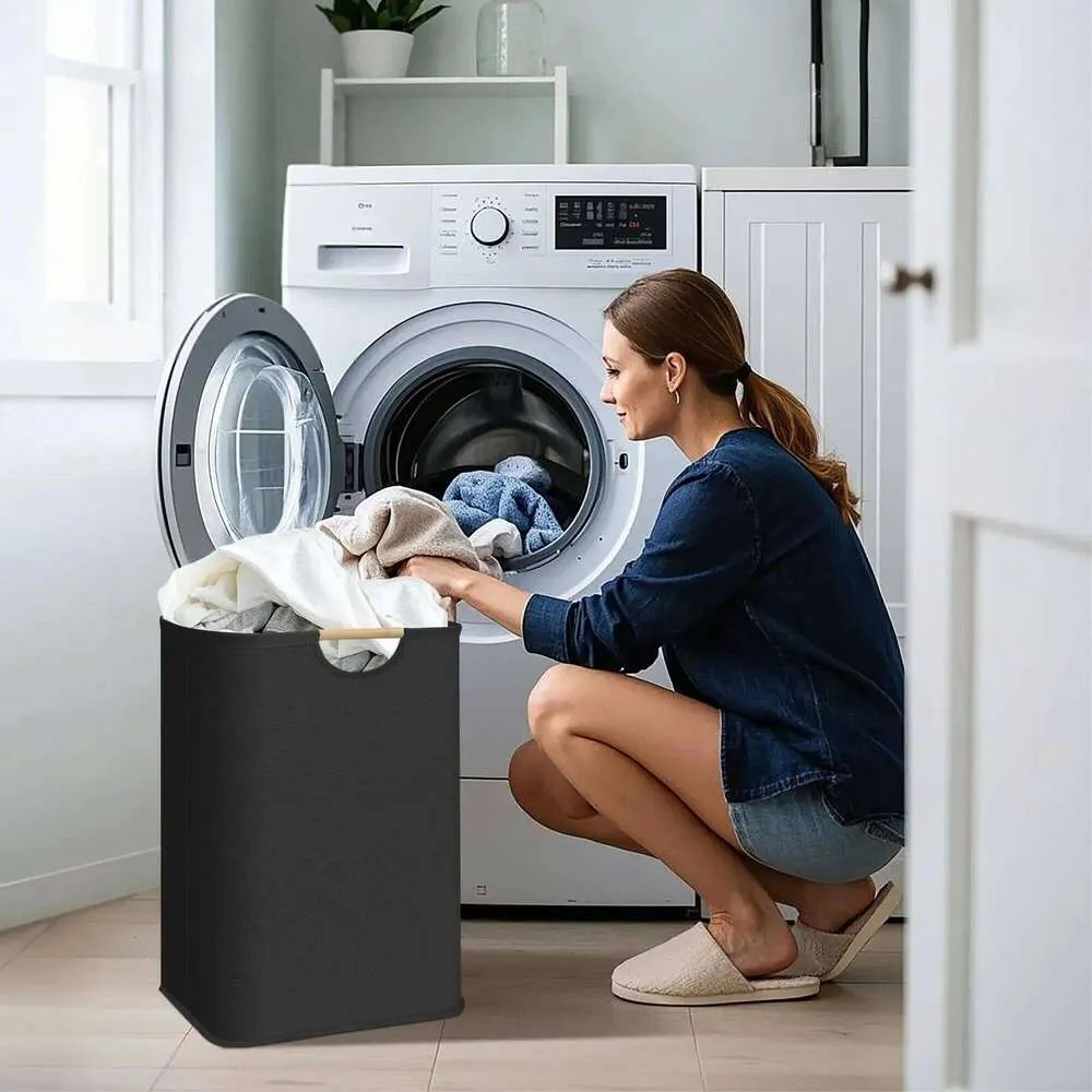 Portable Dirty Clothes Storage With Handle Large C...